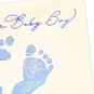 Footprints on Your Heart New Baby Boy Card, , large image number 4
