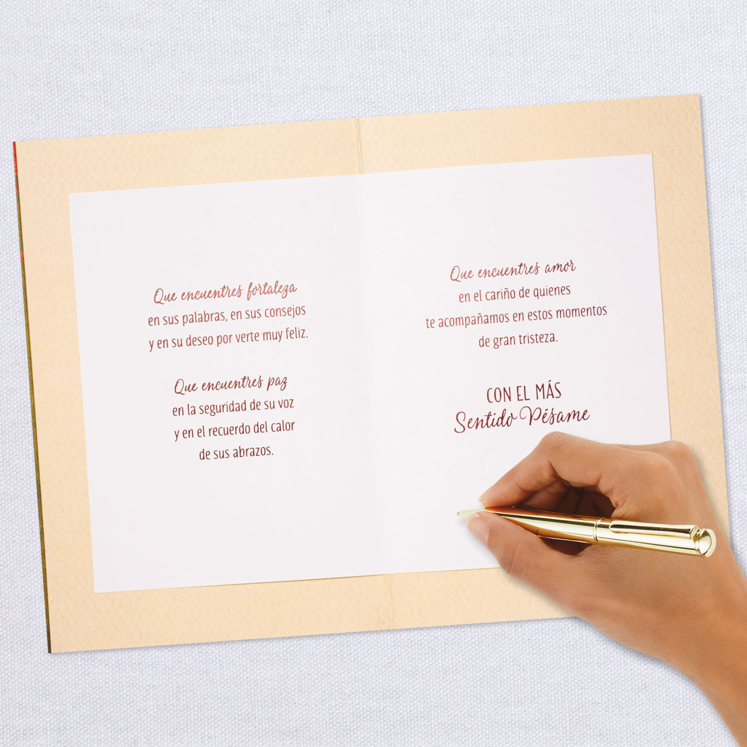 Comfort in Memories Spanish-Language Sympathy Card for Loss of Father, , large image number 7