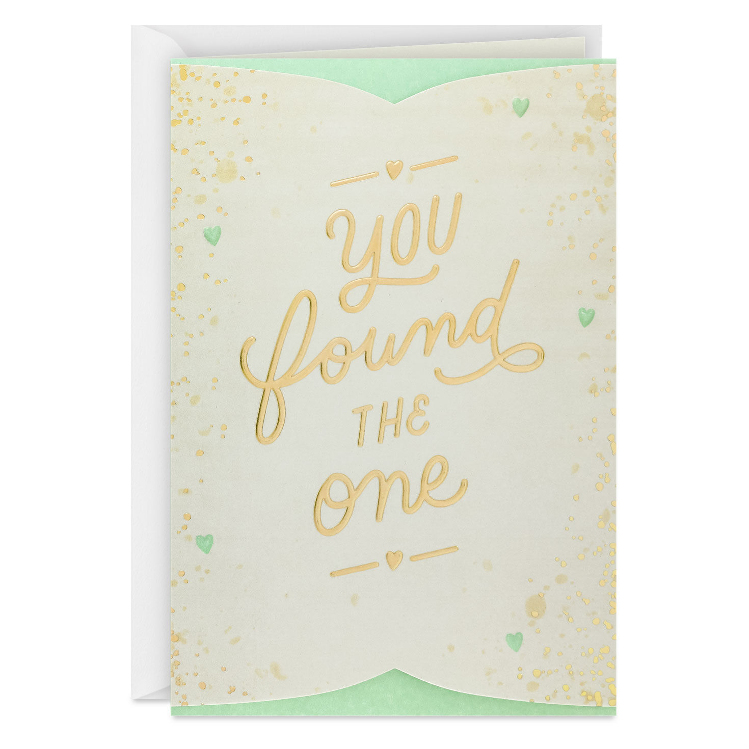 You Found the One Engagement Card