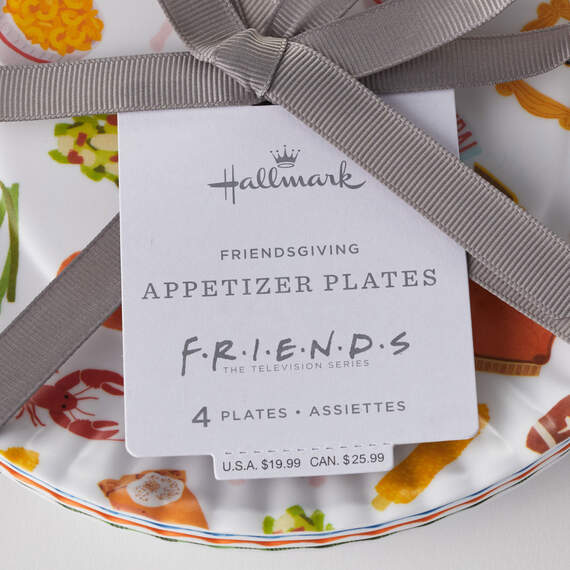 Friends Assorted Appetizer Plates, Set of 4, , large image number 5