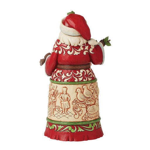 Jim Shore Twelve Days Worldwide Event Santa Figurine, 9.33", 