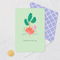 Cheering Beet Punny Encouragement Card Card Front with Envelope and Gold Seal image number 5