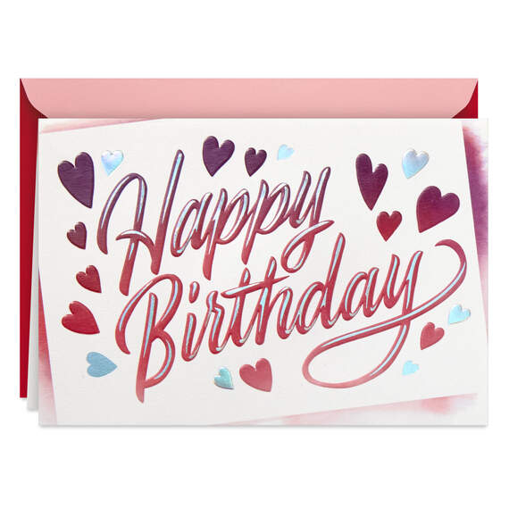 Wonderful in Every Way Valentine's Day Birthday Card, , large image number 1
