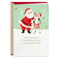 Santa and Reindeer Christmas Card Card Front image number 1
