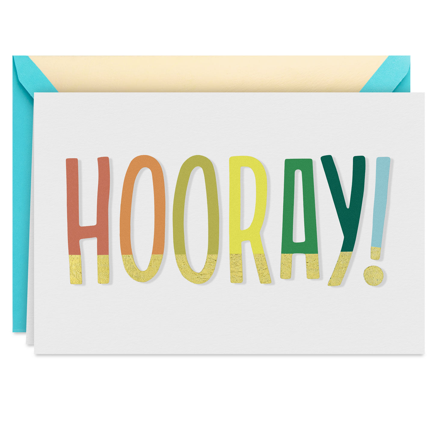 Hooray, You Did It Congratulations Card