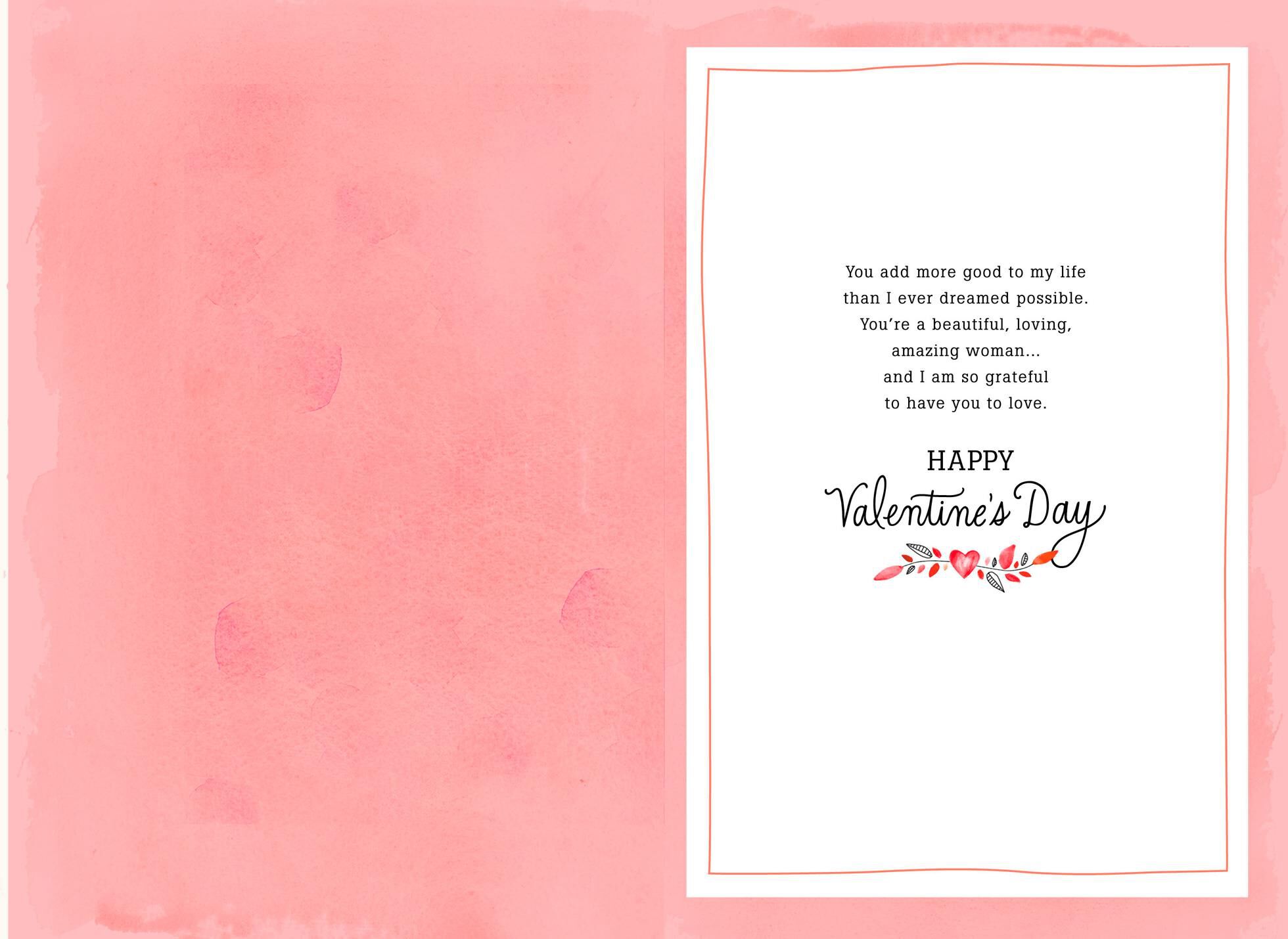 I'm So Lucky Valentine's Day Card for Wife