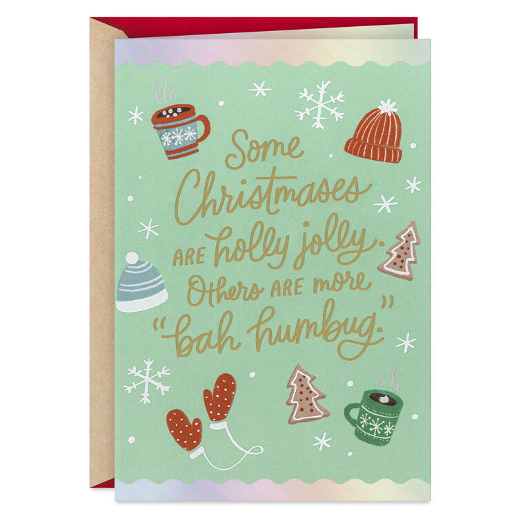 Hope the Season Brings Reasons to Smile Christmas Card