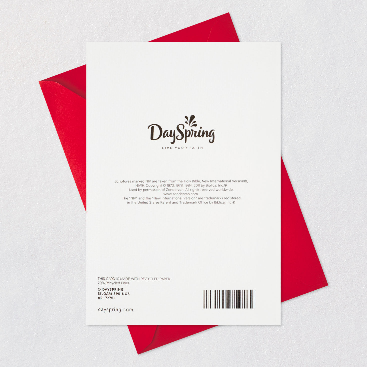 So Thankful Religious Christmas Card for Daughter and Son-in-Law, , large image number 8