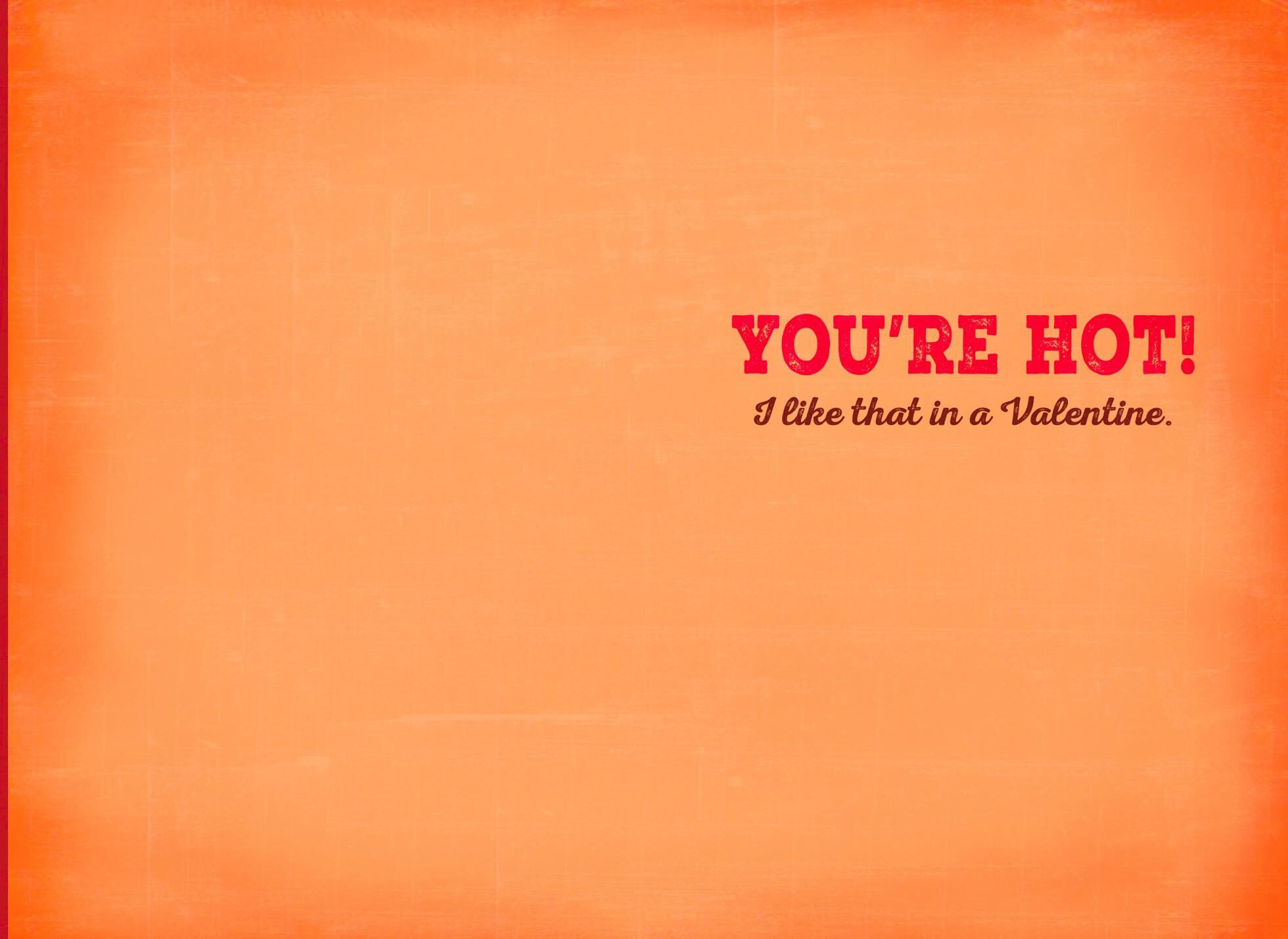 Flaming Hot Disco Inferno Musical Valentine's Day Card