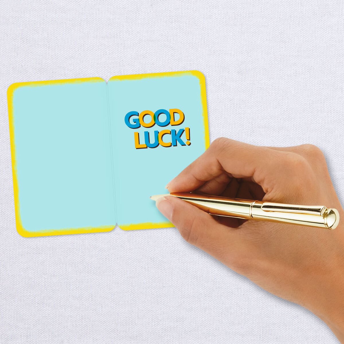 3.25" Mini Despicable Me Minions Good Luck Card - Greeting Cards - Hallmark
