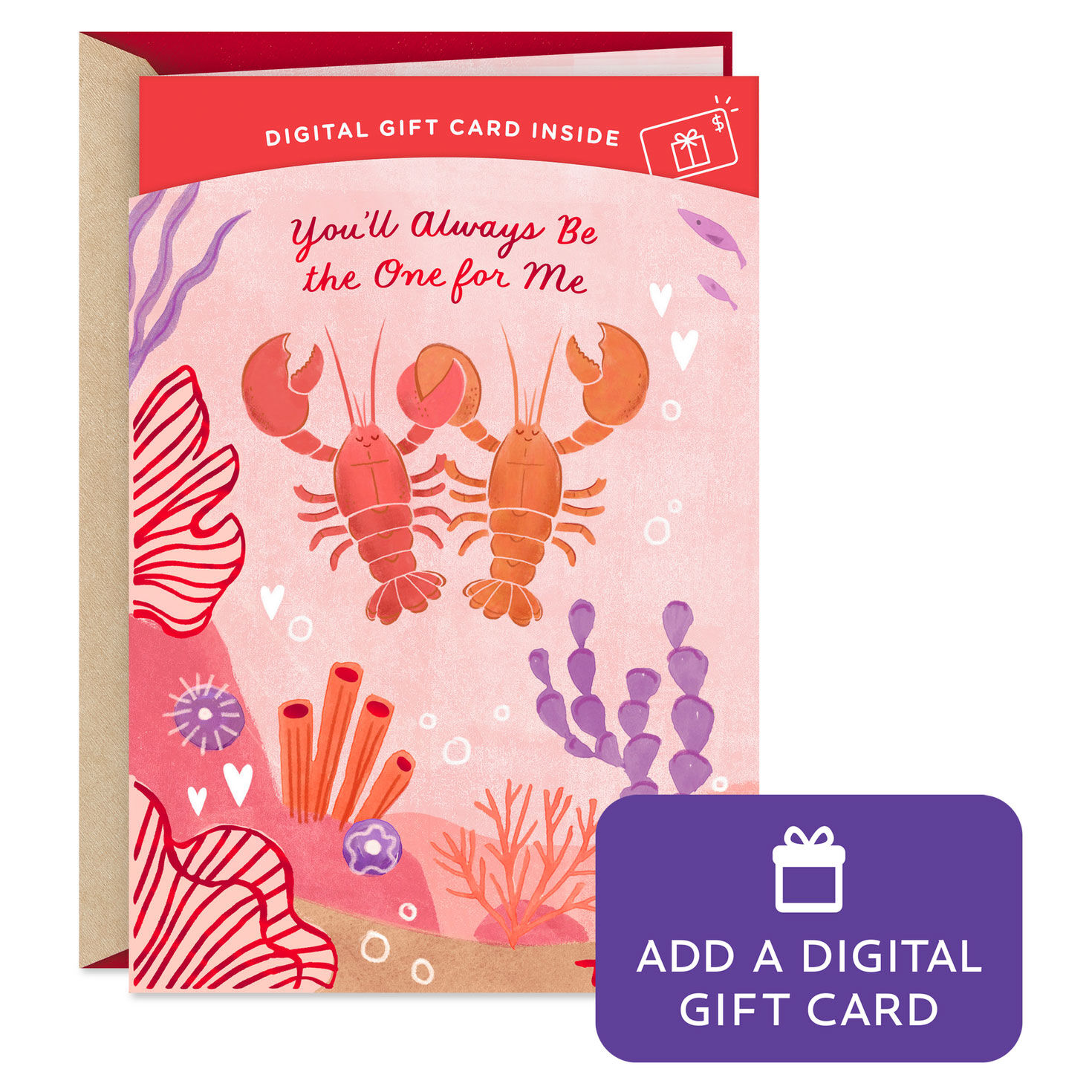 You're the One for Me Gift Card Greeting Romantic Valentine's Day Card for only USD 4.99 | Hallmark