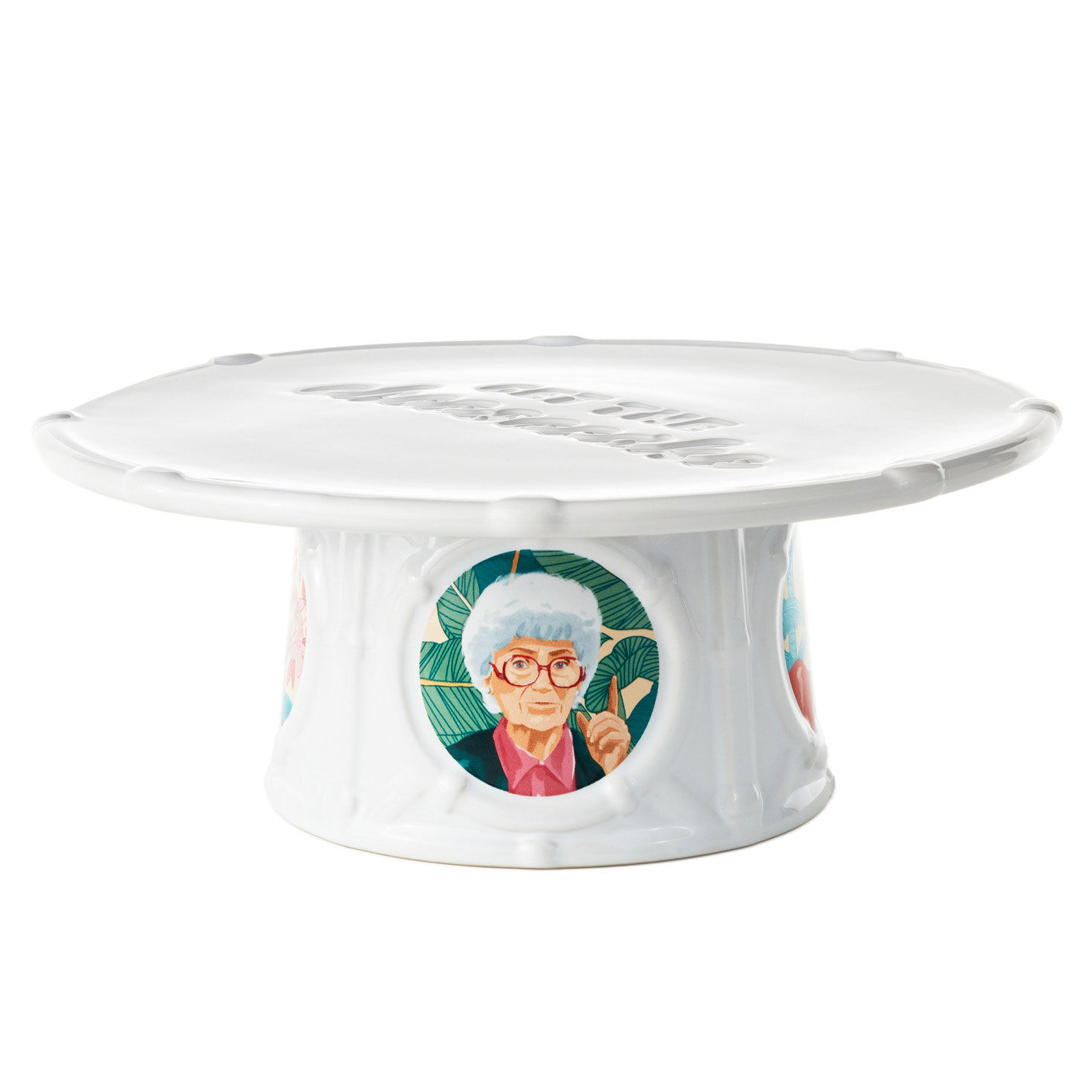 The Golden Girls “Get the Cheesecake” Cake Stand for only USD 44.99 | Hallmark