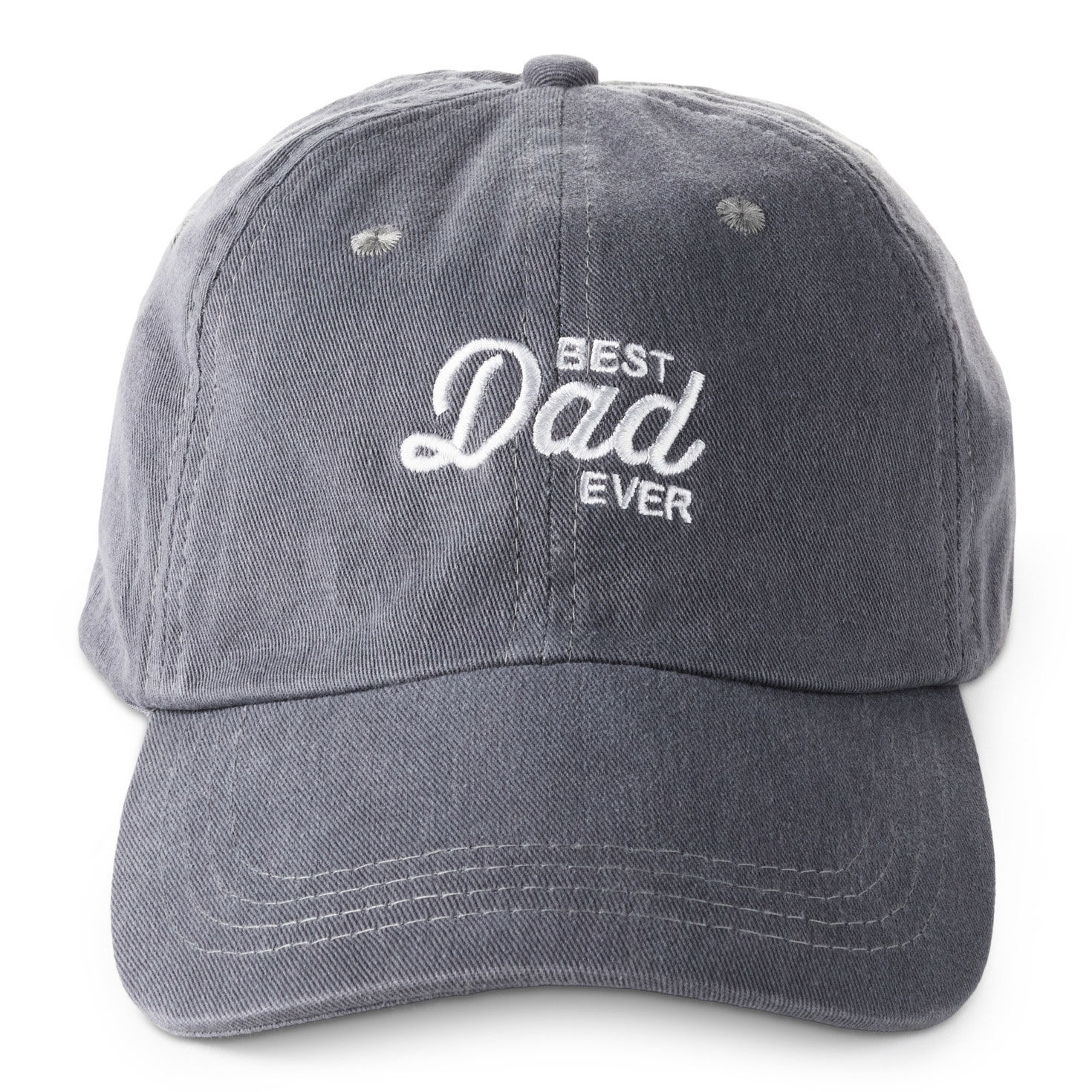Best Dad Ever Gray Twill Baseball Cap for only USD 14.99 | Hallmark