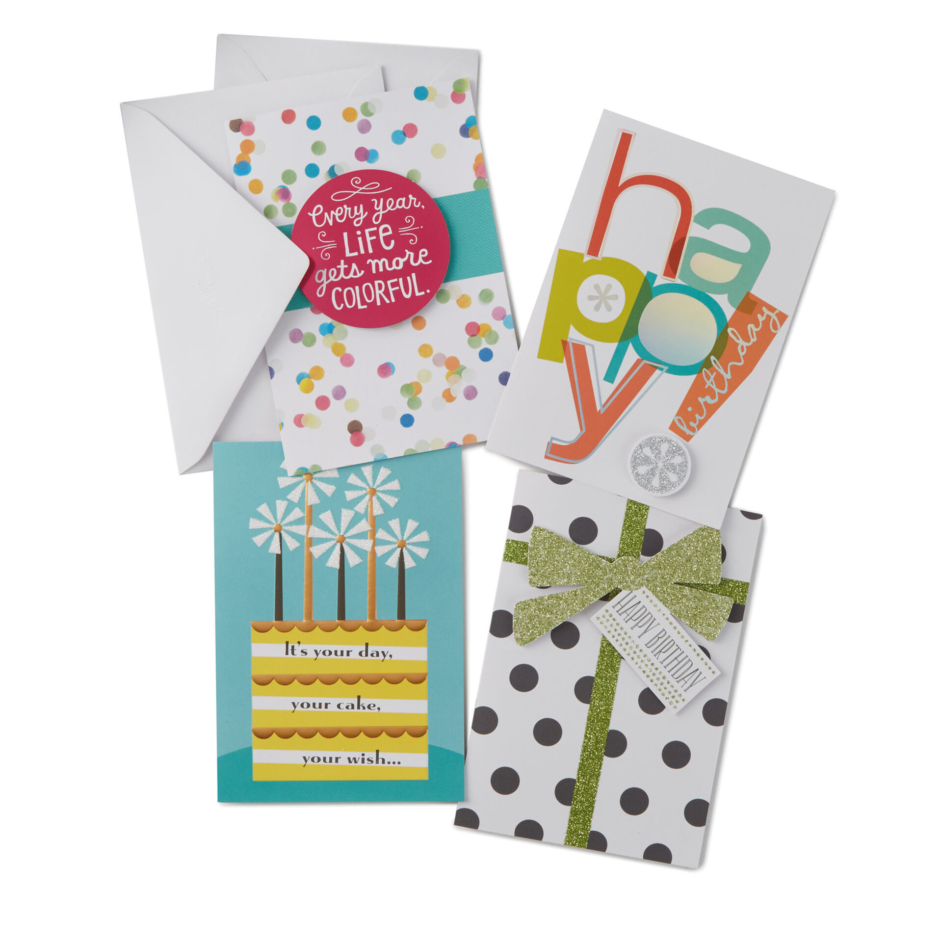 Assorted Birthday Cards Box Of 12 Boxed Cards Hallmark