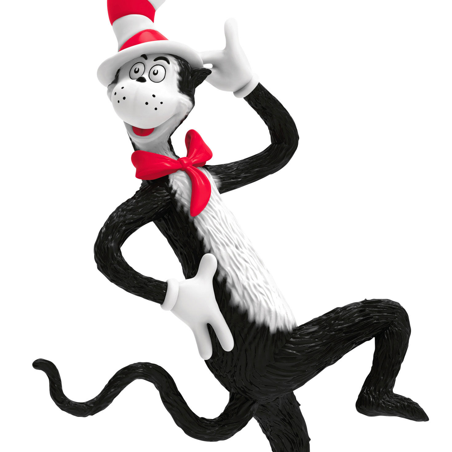 Dr. Seuss's The Cat in the Hat Keepsake Ornament upclose view image number 5