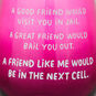 A Friend Like Me Funny Stemless Wine Glass, 15.5 oz., , large image number 3