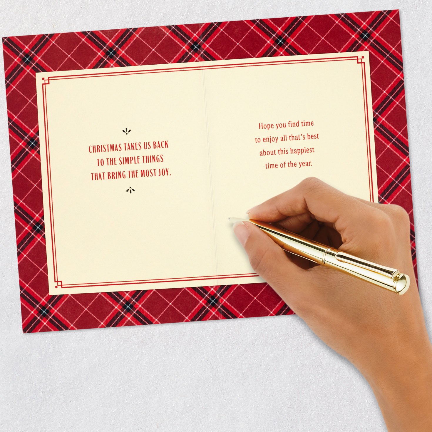 The Simple Things That Bring Joy Christmas Card for only USD 5.59 | Hallmark