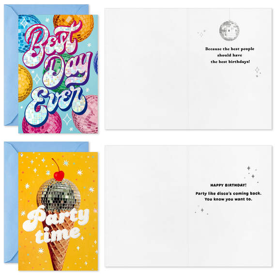 Energetic and Fun Assorted Birthday Cards, Pack of 36, , large image number 4