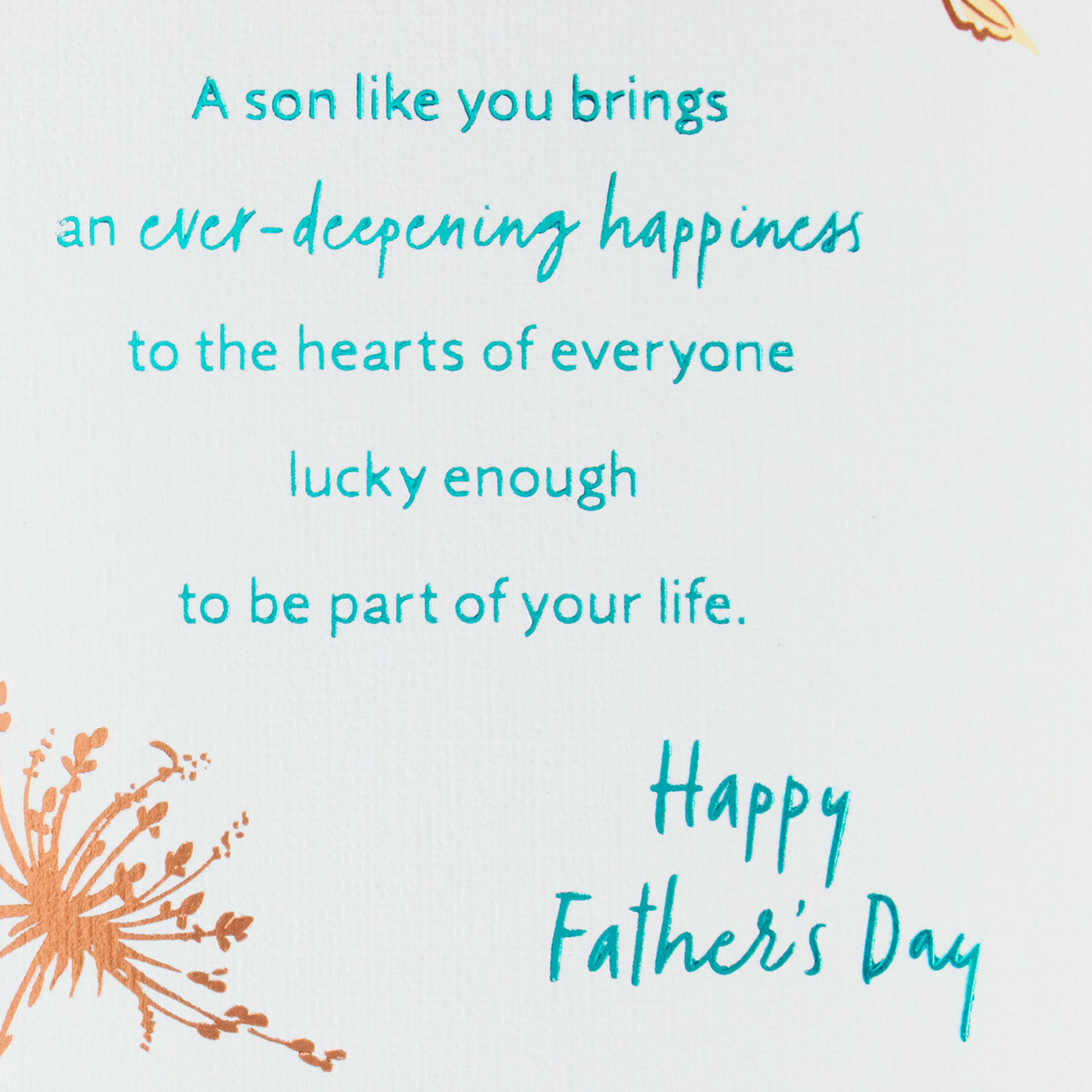 Pride and Happiness Father's Day Card for Son, , large image number 2