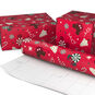 Mickey and Minnie Treats Jumbo Christmas Gift Wrap Wrapped pkg image number 2