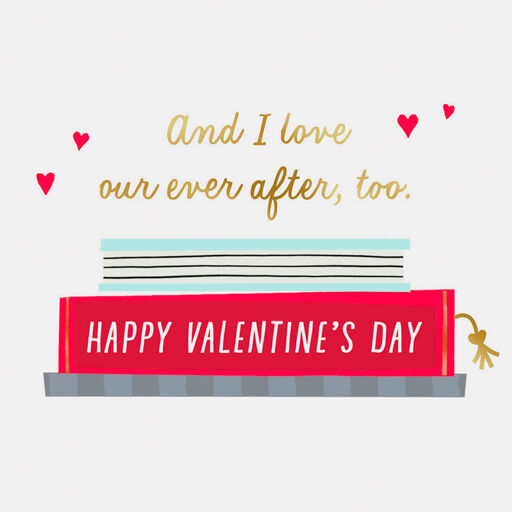 Love Our Story Video Greeting Valentine's Day Card, 
