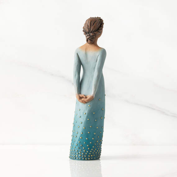 Willow Tree Radiance Woman Figurine—Brown Skin Tone, 7.5", Brown Skin Tone, large image number 2