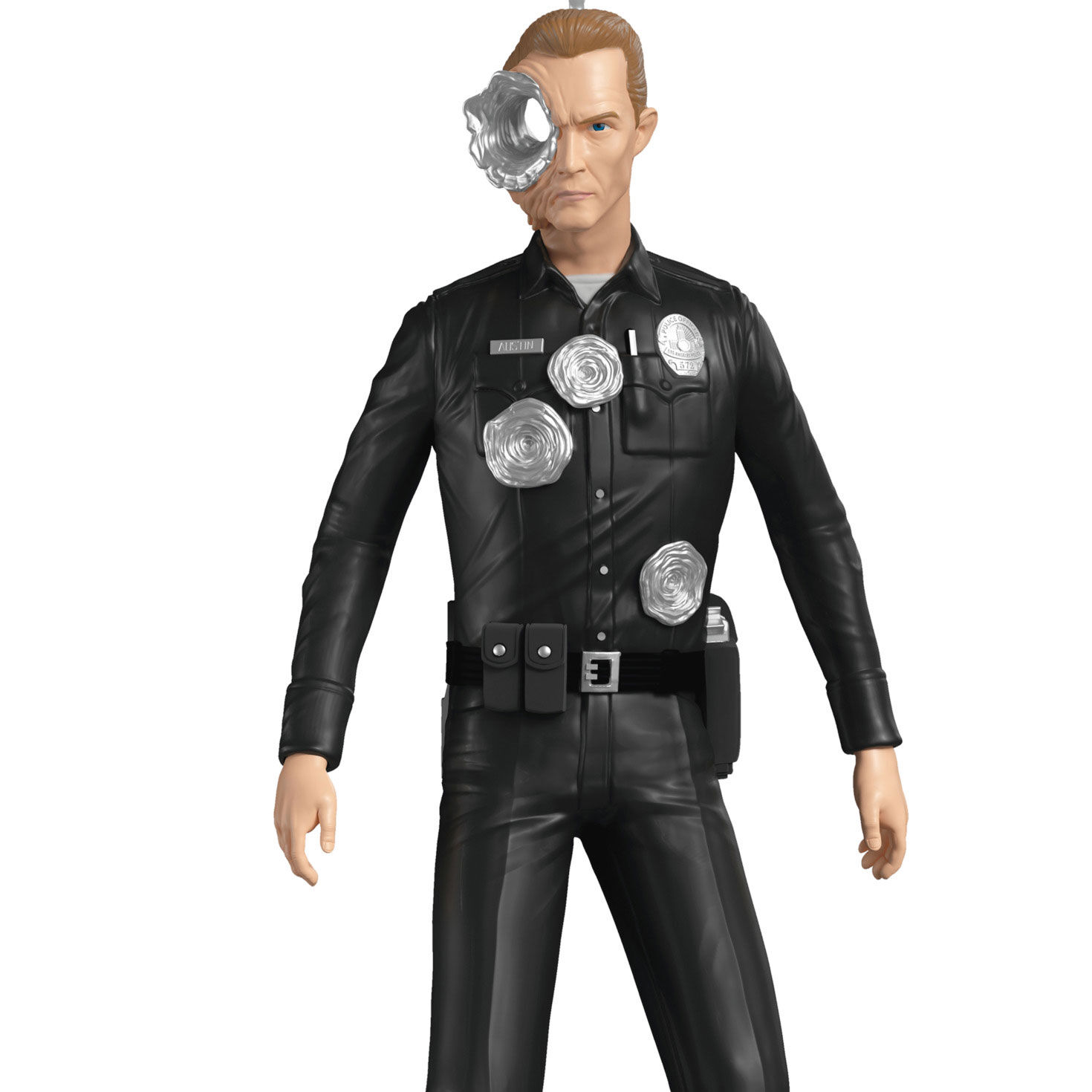 Terminator 2 Judgment Day T-1000 Keepsake Ornament closeup view image number 5