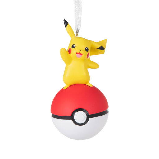 Pokémon Pikachu on Poké Ball Hallmark Ornament, 