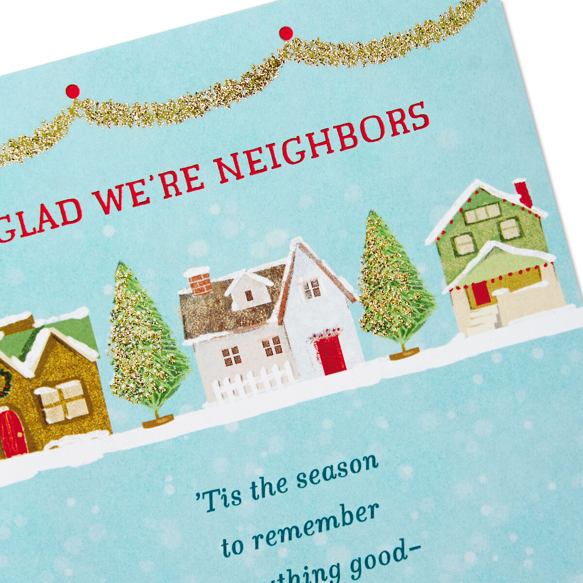 Everything Good Holiday Card for Neighbor Greeting Cards Hallmark