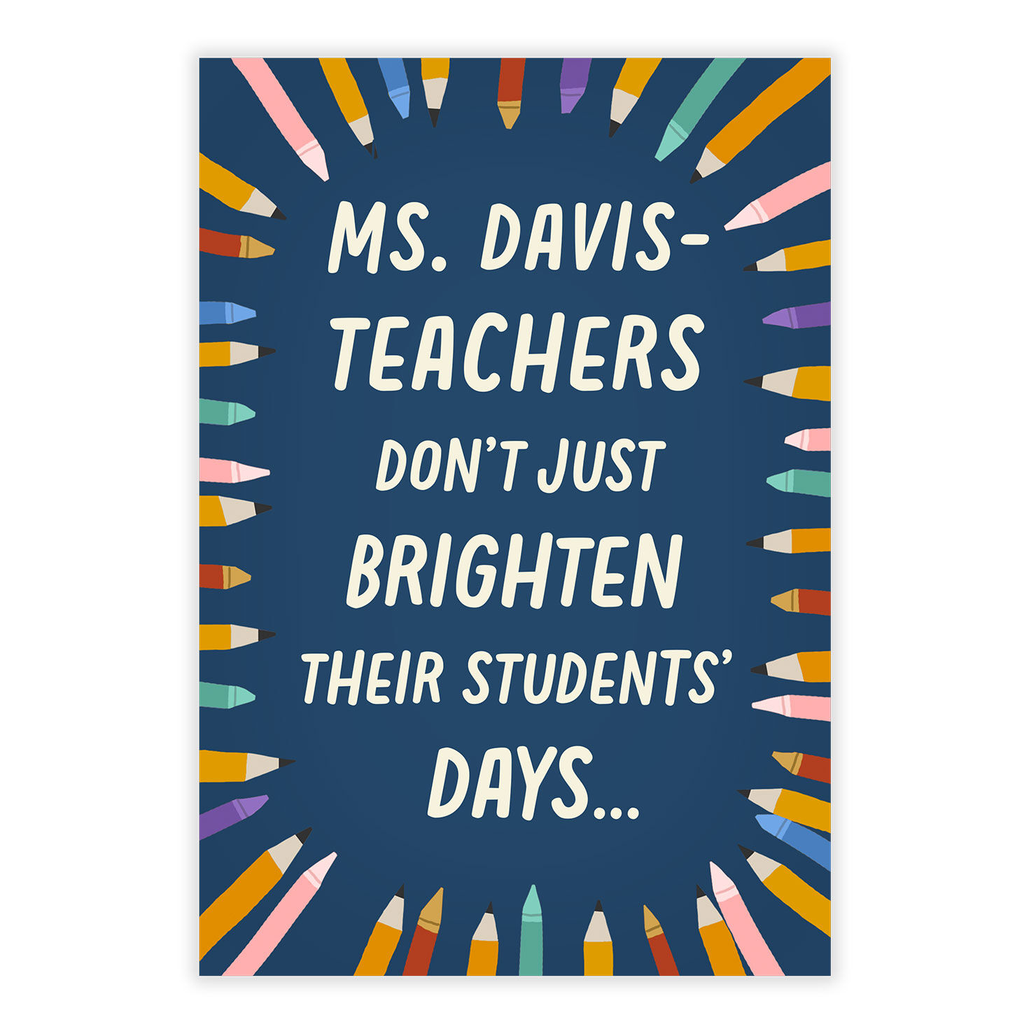 Pencils Thank-You eCard From Student, , large image number 2