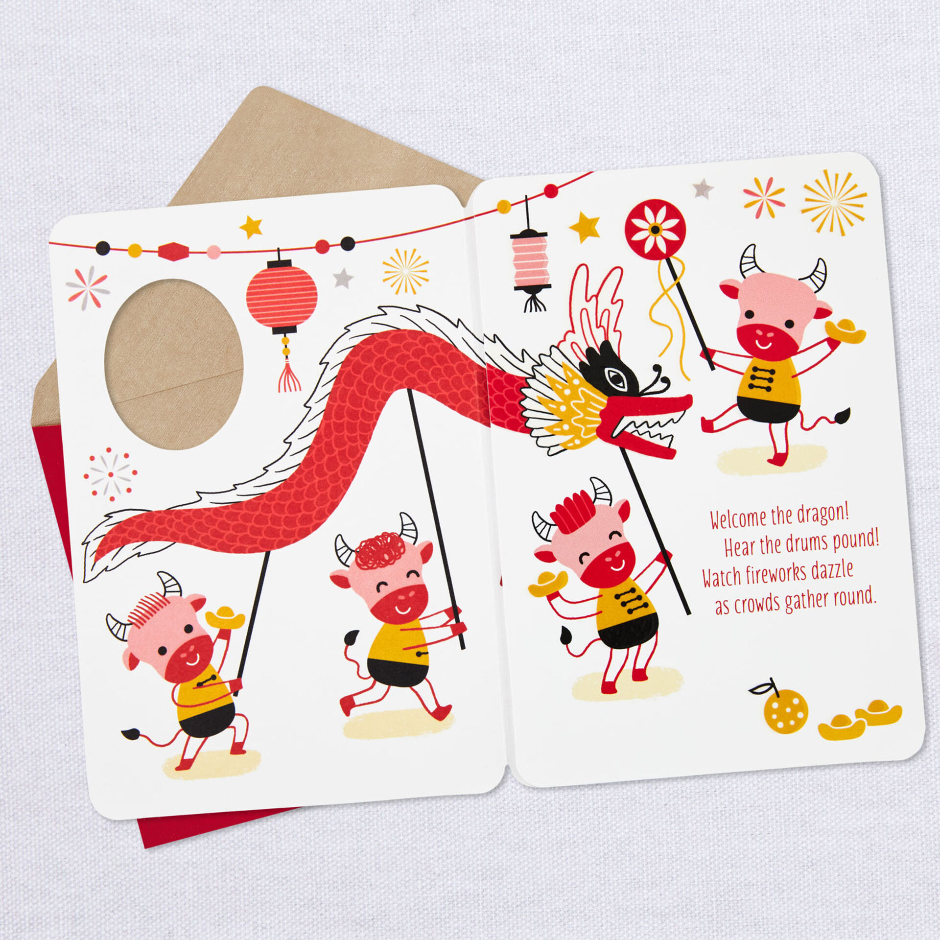 Year of the Ox 2021 Chinese New Year Card - Greeting Cards - Hallmark