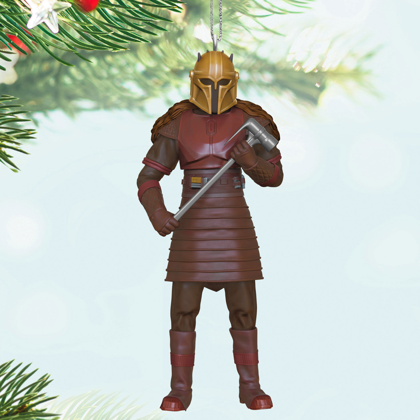 Star Wars Mandalorian Armorer Keepsake Ornament Hanging on tree image number 2