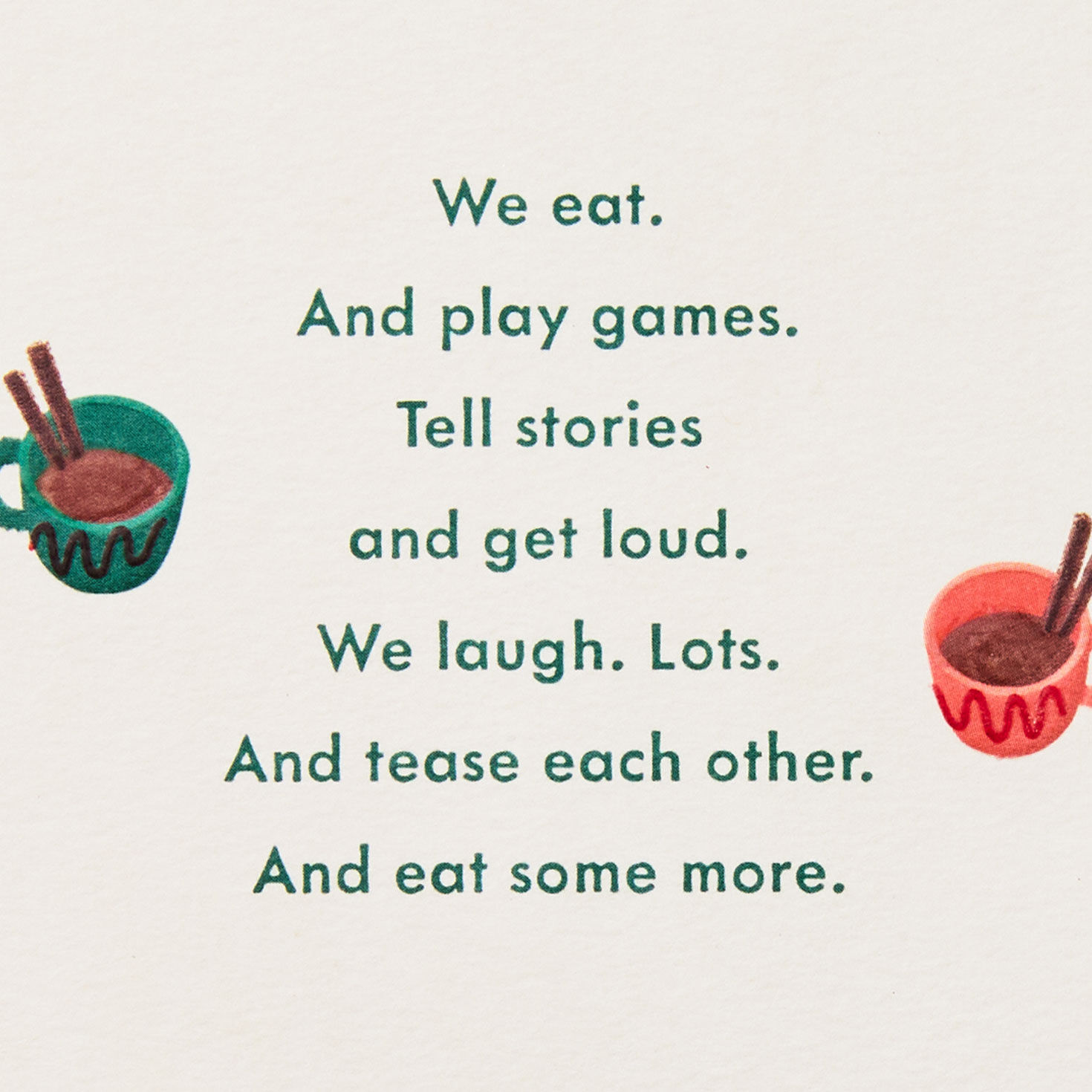 Food and Games Daughter and Son-in-Law Christmas Card Sentiment image number 2