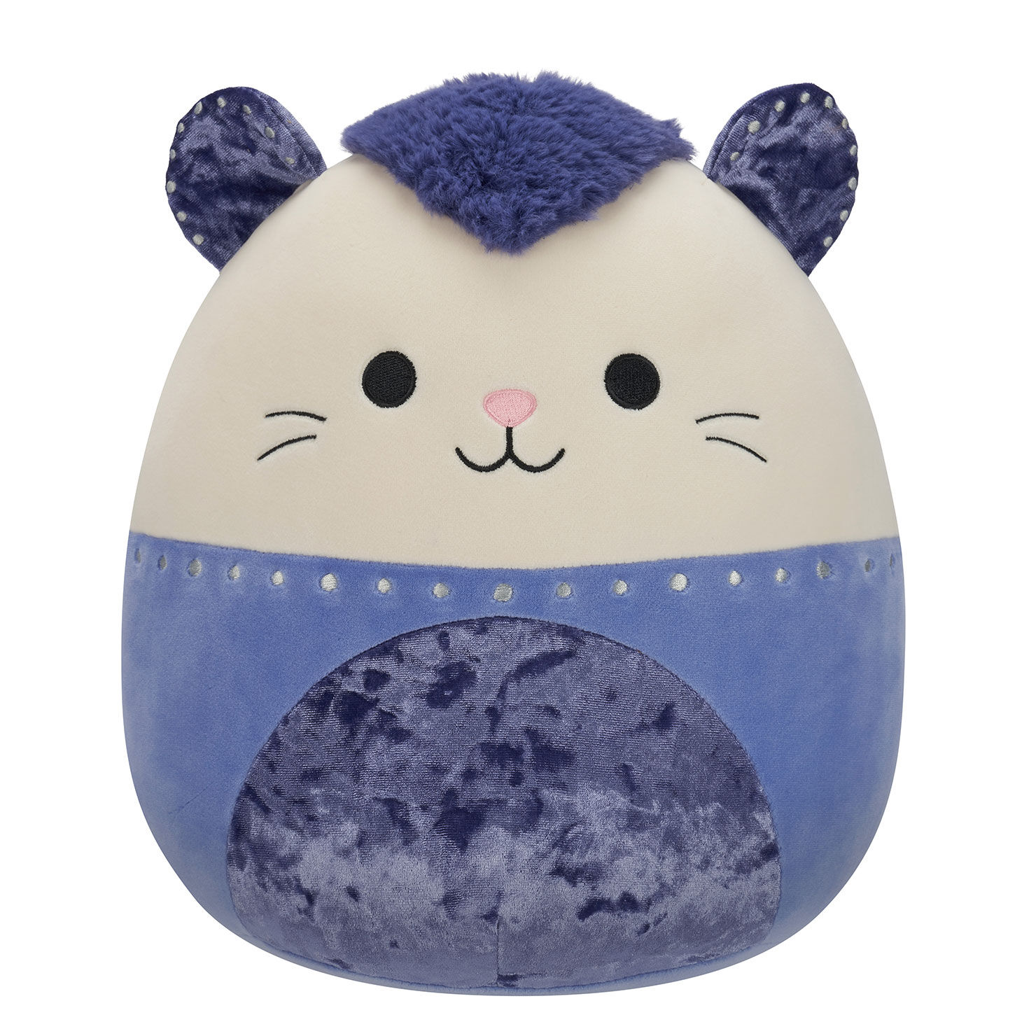 8" Squishmallows Blanche Cream and Purple Possum Little Plush, , large image number 1
