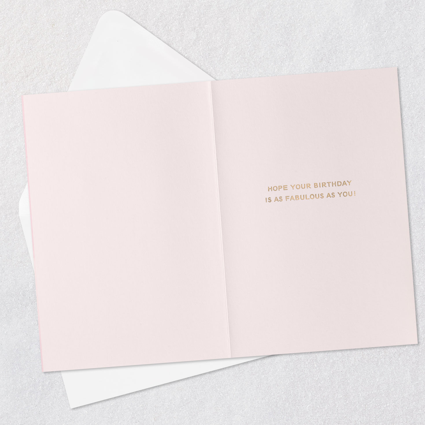 Women's Shoes With Gems Birthday Card Open card with envelope image number 3