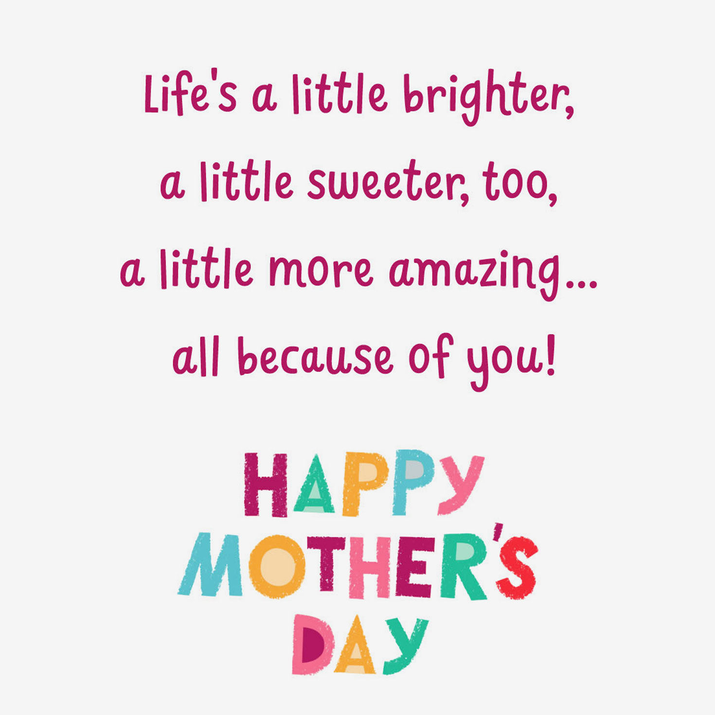 Love You Mother's Day Card for Nana, , large image number 2