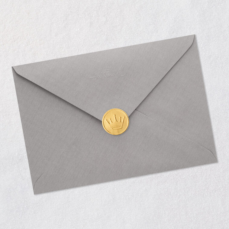 Silver and Gold Heart Wedding Card from Us  image number 8