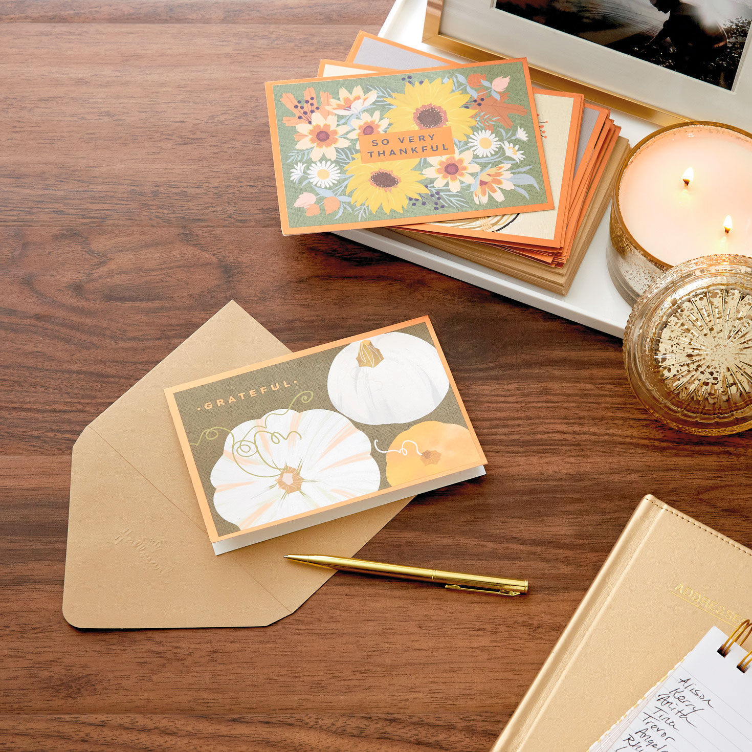 Autumn Botanicals Assorted Thanksgiving Cards, Pack of 36 for only USD 18.99 | Hallmark