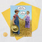 Boy and Girl Holding Hands Funny Anniversary Card Card Front with Envelope and Gold Seal image number 5
