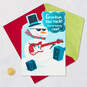 Snowman Rock Band Christmas Card for Grandson, , large image number 6