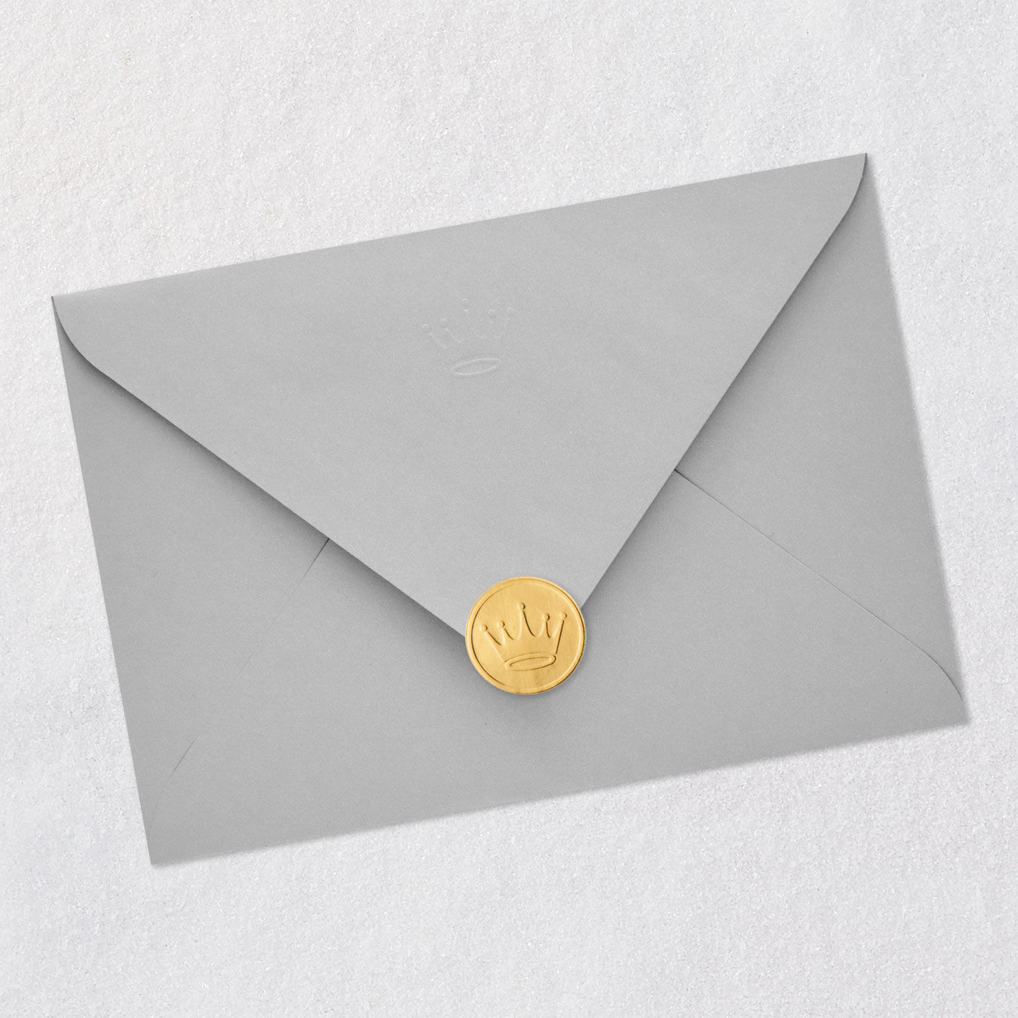 Mr. & Mrs. Diamond Script on Black Wedding Card Envelope Back with Seal image number 8