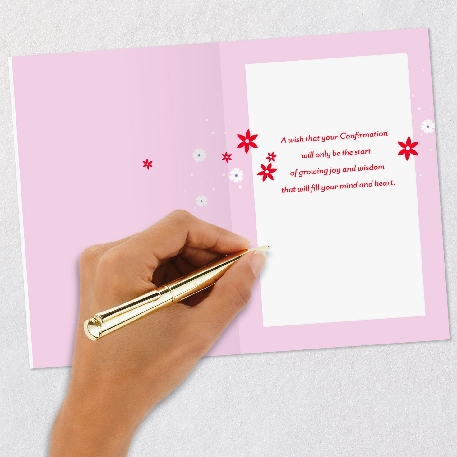 Growing Joy and Wisdom Confirmation Card for Goddaughter, , large image number 6