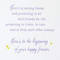 To Your Happy Forever Wedding Card for Nephew and Spouse, , large image number 2