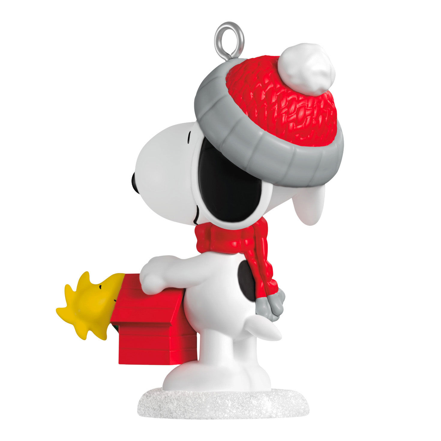 Peanuts Snoopy With Birdhouse Keepsake Ornament Back image number 6