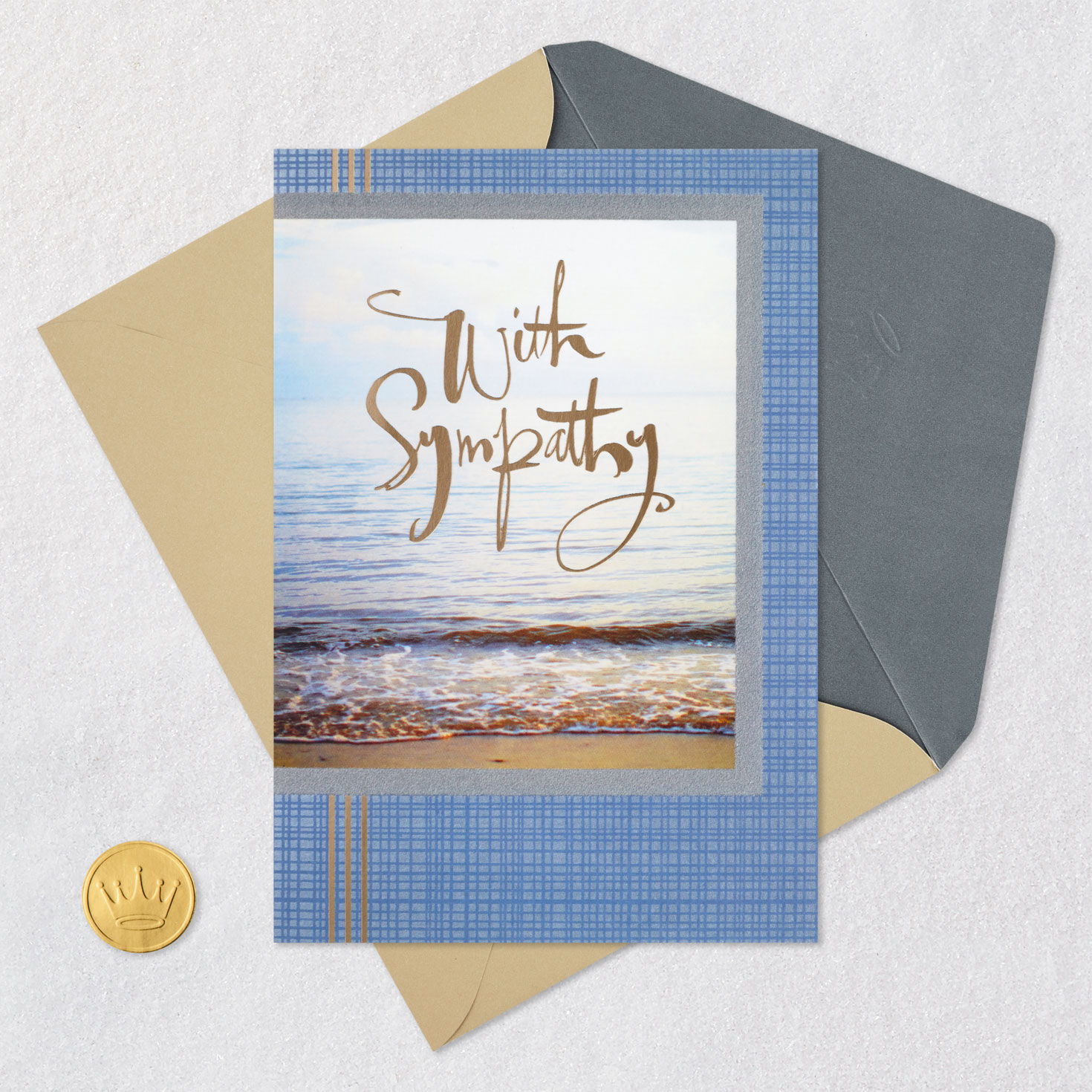 Holding You in My Heart Sympathy Card, , large image number 6