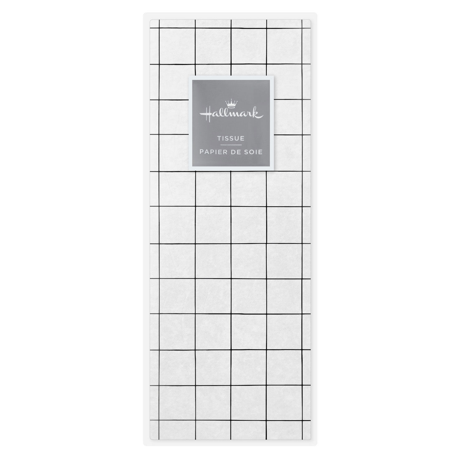 Windowpane on White Tissue Paper, 6 Sheets for only USD 1.99 | Hallmark