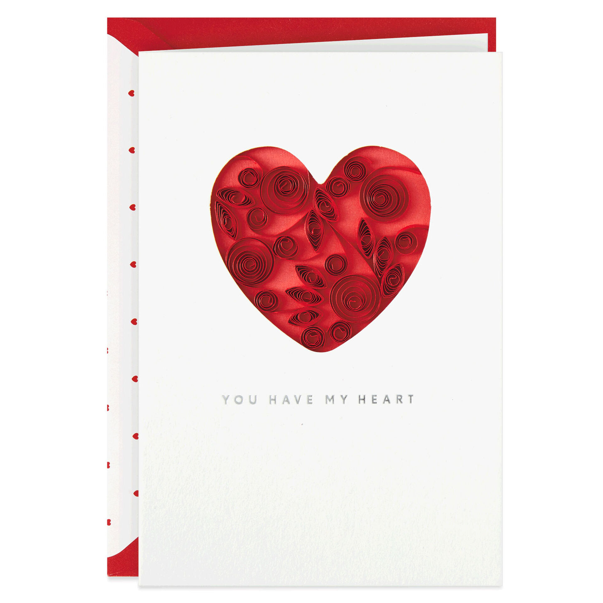 Red Heart Frameable Art Love Card Greeting Cards Hallmark