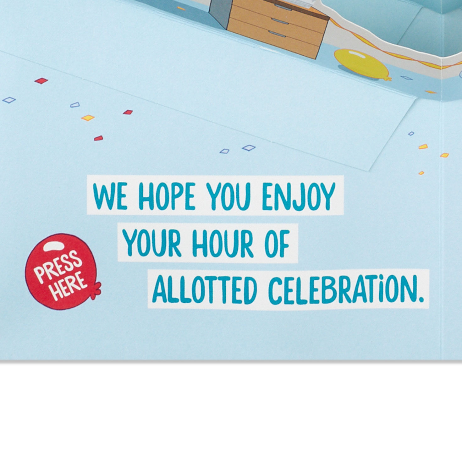 The Office The Party Planning Committee Funny Pop-Up Birthday Card With Sound, , large image number 3