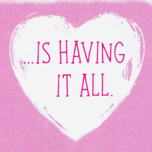 3.25" Mini Having Each Other Is Having it All Love Card, 