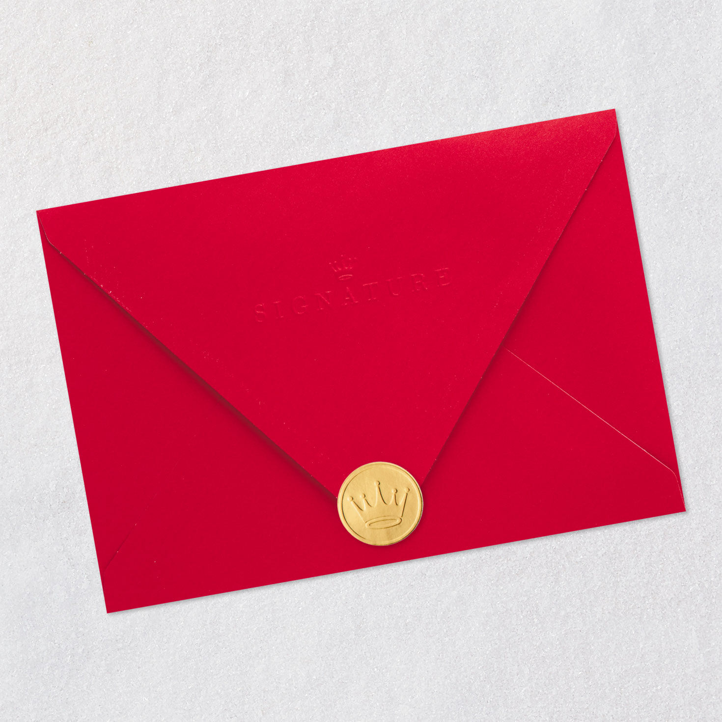 Rainbow Glitter Fabulous Birthday Card Envelope Back with Seal image number 8